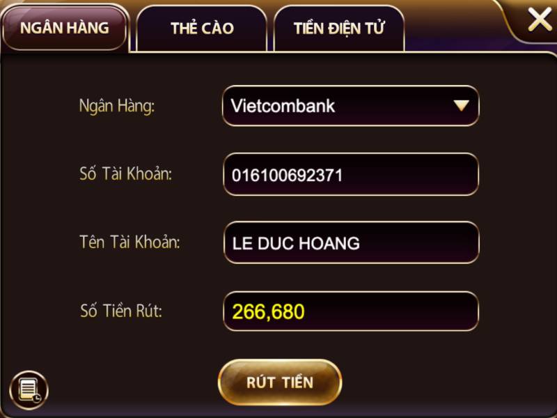 Rút Tiền Sunwin – Thanh Toán Nhanh Gọn, Bảo Mật Tối Đa 4 Rut Tien Qua Ngan Hang sunwin